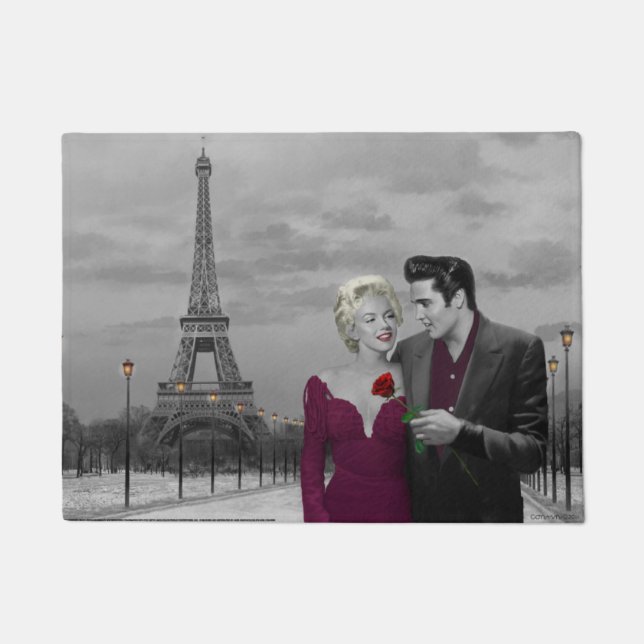 Paris B&W 2 Doormat (Front)