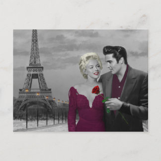 Paris B&W Postcard