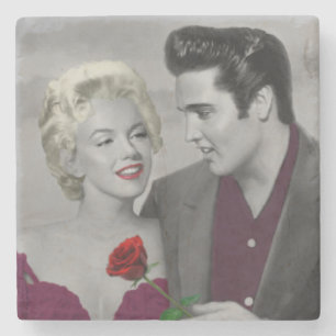 Paris B&W Stone Coaster