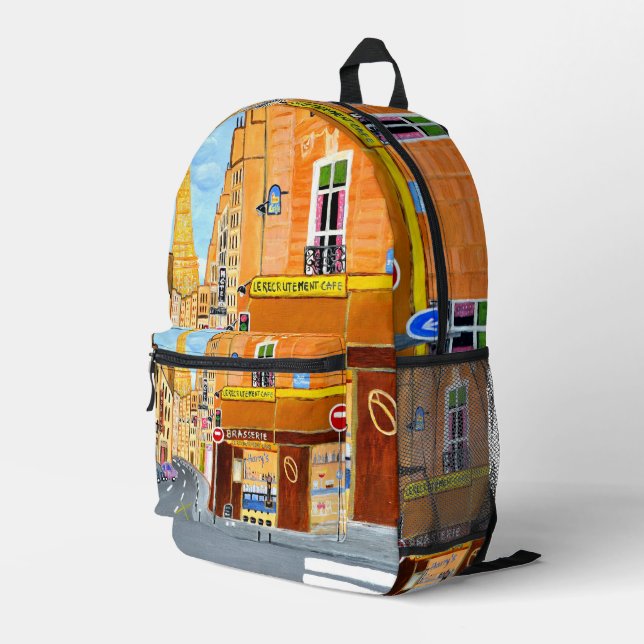 Paris backpack  (Back Corner Right)