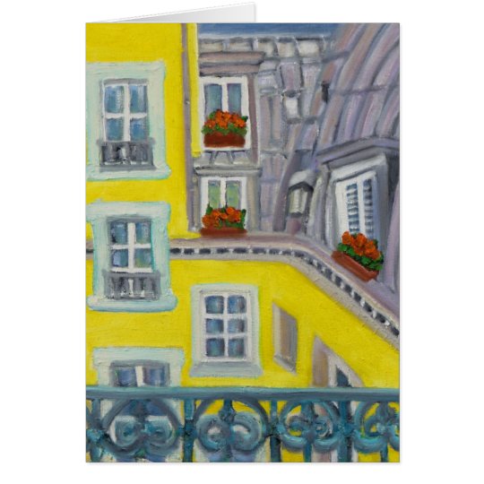 PARIS BALCONY CARD
