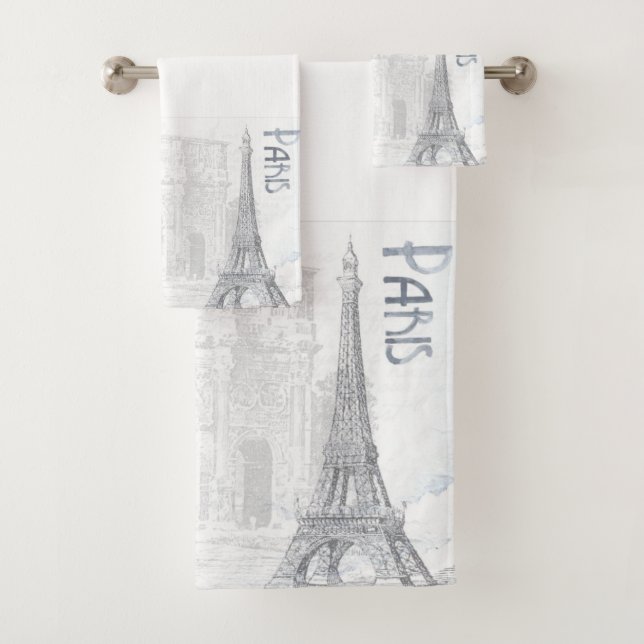 Paris Bath Towel Set (Insitu)