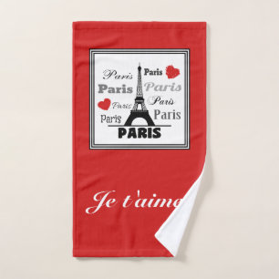 Paris Bath Towel Set