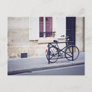 Paris Bicycle Postcard