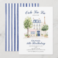 Paris Birthday Parisian Cafe Tea Party