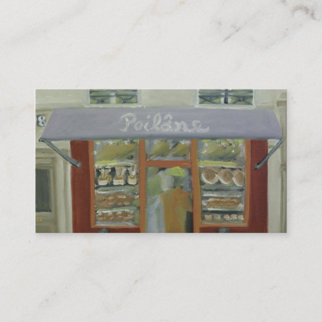 PARIS BREAD SHOP BUSINESS CARD (Front)