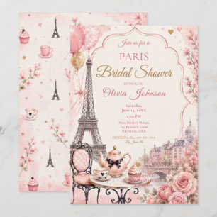 Paris Bridal Shower Invitation