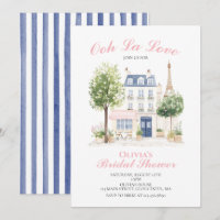 Paris Bridal Shower Parisian Cafe
