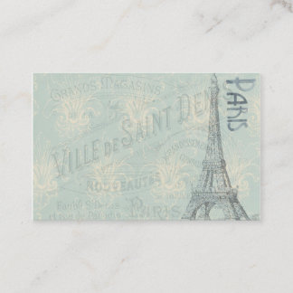 PARIS BUSINESS CARD