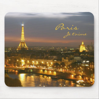 Paris by Night Mouse Pad