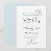 Paris Cafe Baby or Bridal Shower by Mail