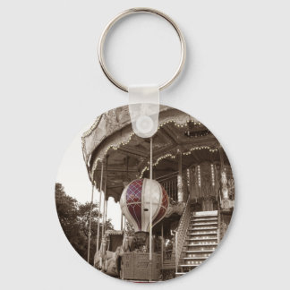 Paris Carousel Key Ring