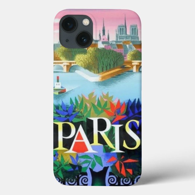 Paris Case-Mate iPhone Case (Back)