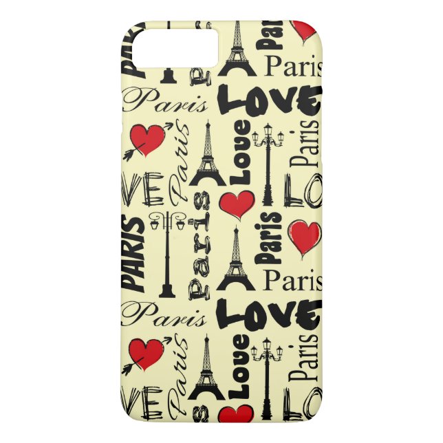 Paris Case-Mate iPhone Case (Back)