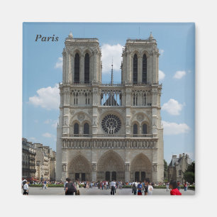 Paris - Cath � drale Notre Dame - Magnet