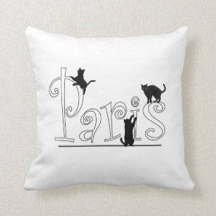 Paris Cats Cushion