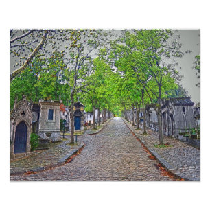 Paris Cemetery- Père Lachaise Photo Print