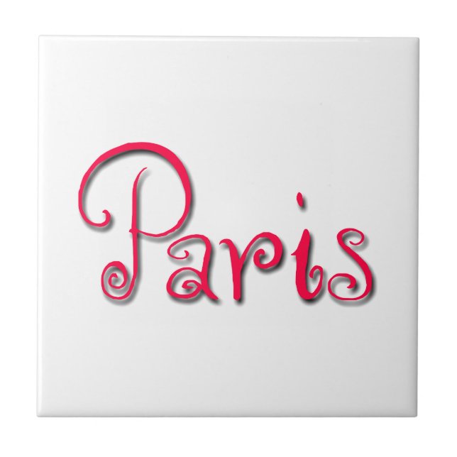 Paris Ceramic Tile (Front)