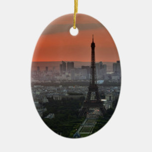 Paris Ceramic Tree Decoration
