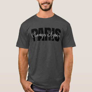 Paris - Champs-Élysées - Elegant Custom Design T-Shirt