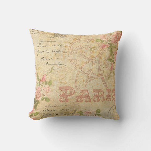Paris Chic Cushion (Front)
