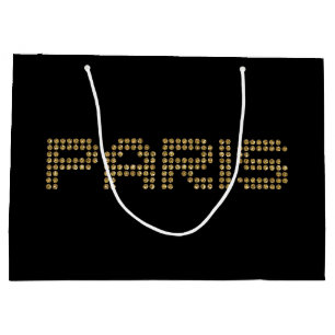 Paris city of love gift bag