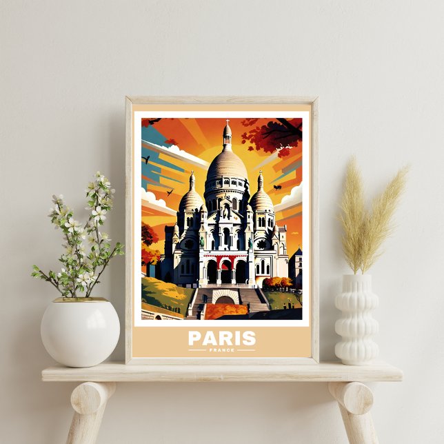 Paris Cityscape - Iconic Landmarks Poster (Creator Uploaded)