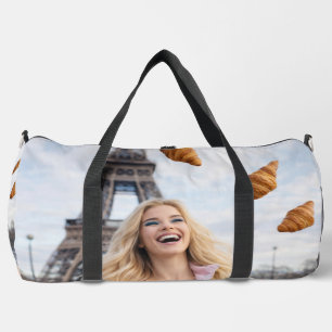 PARIS - CROISSANTS DUFFLE BAG