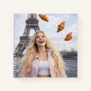 PARIS - CROISSANTS NOTEBOOK