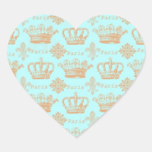 Paris Crown Stickers