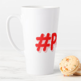 "#Paris" Cute Design. Buy Now Latte Mug