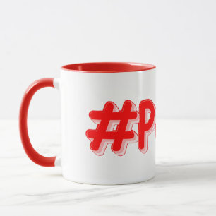 "#Paris" Cute Design. Buy Now Mug