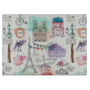 Paris Cutting Board