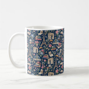 Paris Dark Icons Chic Design Coffee Mug