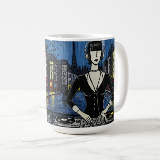 Paris DJ Art Collection(クラブカルチャー × パリ アートシリーズ) Coffee Mug