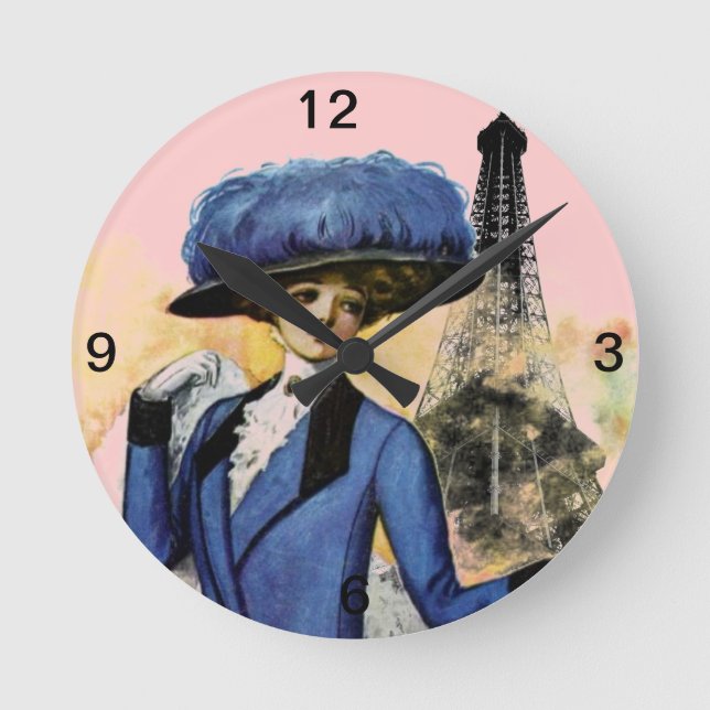 Paris Dreams Clock (Front)
