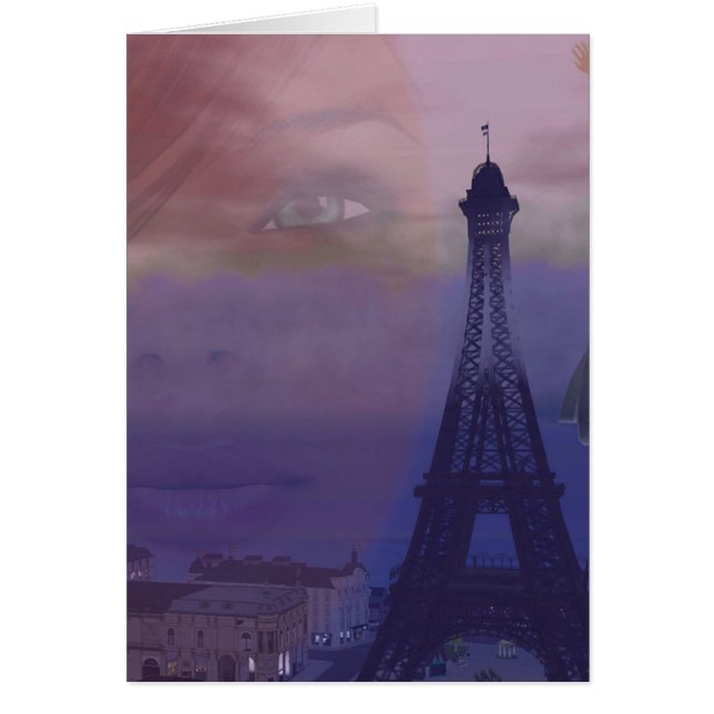 Paris Dreams Greeting/Note Card (Front)