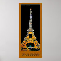 Paris Eiffel Tower - 02 - Travel Poster