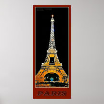 Paris Eiffel Tower - 03 - Travel Poster