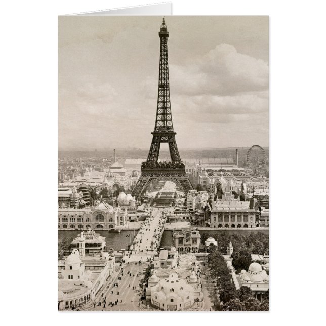 Paris: Eiffel Tower, 1900 (Front)