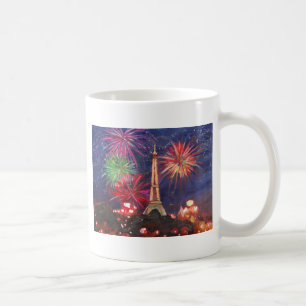 Paris Eiffel Tower City of Love with Silvester New Coffee Mug