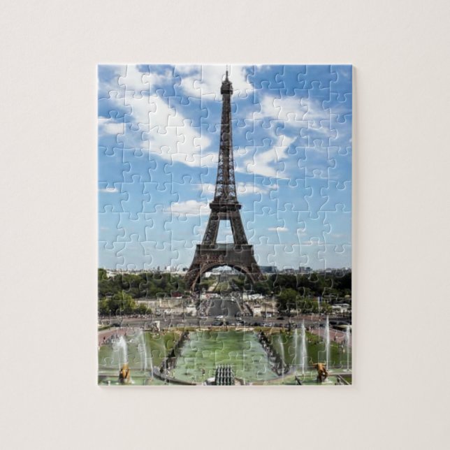 Paris Eiffel Tower - Classic Jigsaw Puzzle (Vertical)