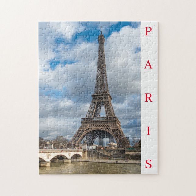 Paris Eiffel Tower classic view puzzle (Vertical)