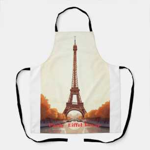 Paris Eiffel Tower Cornhole– France Travel Design. Apron