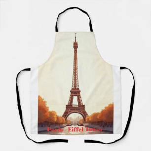 Paris Eiffel Tower Cornhole– France Travel Design. Apron