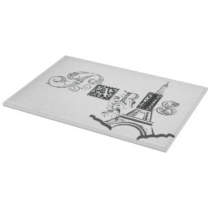 Paris Eiffel Tower Cutting Board