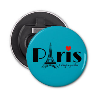 Paris Eiffel Tower Design  Bottle Opener