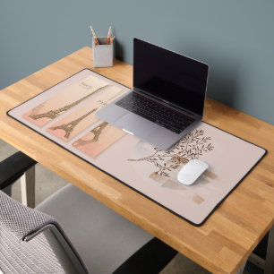 Paris Eiffel Tower Desk Mat