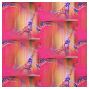 Paris Eiffel Tower Fabric