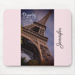 Paris Eiffel Tower Famous Landmark Photo Custom Mouse Pad